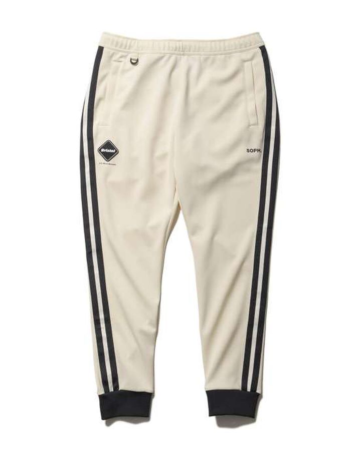 TRAINING TRACK RIBBED PANTS,OFF WHITE, medium image number 0