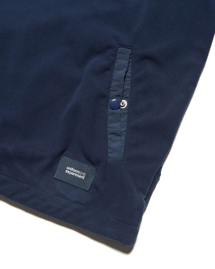FLEECE CREWNECK TOP,NAVY, medium image number 2