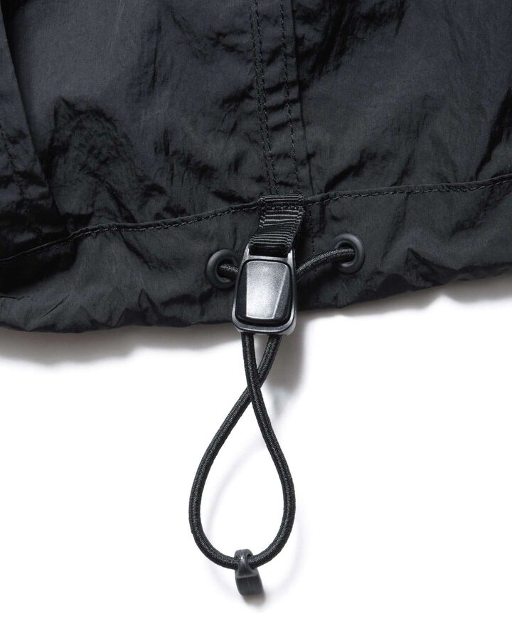 BIG LOGO NYLON STAND COLLAR BLOUSON,BLACK, medium image number 5