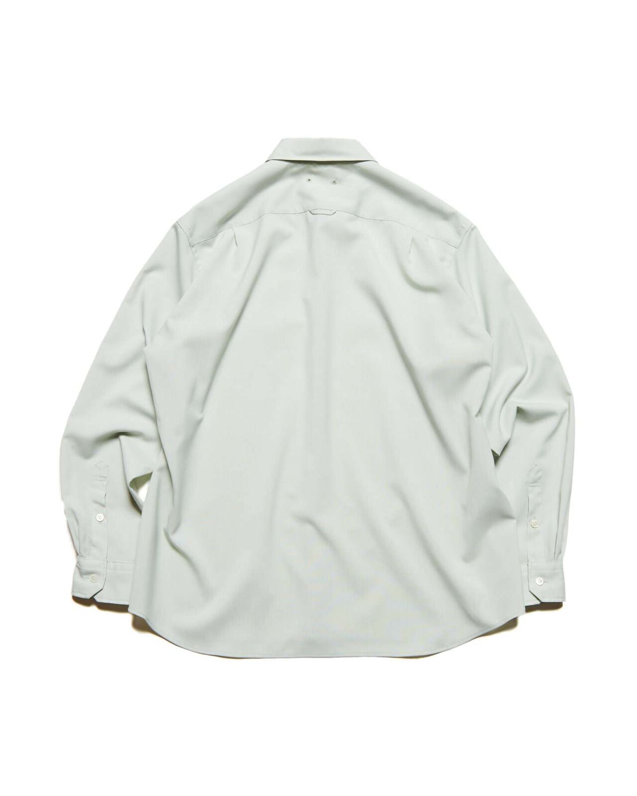 HIGH-TWIST POPLIN RELAX-FIT SHIRT,LIGHT GREEN, large image number 1