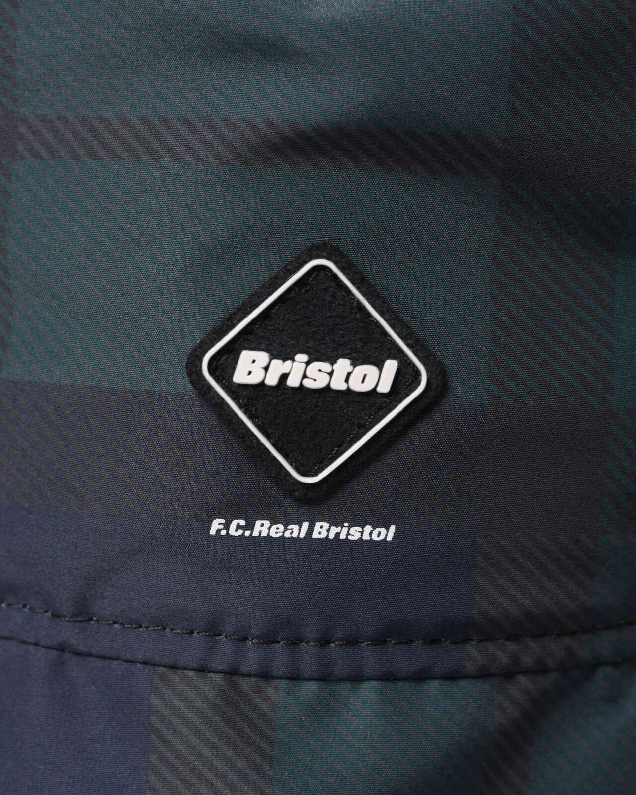 PLAID HAT,NAVY, large image number 4