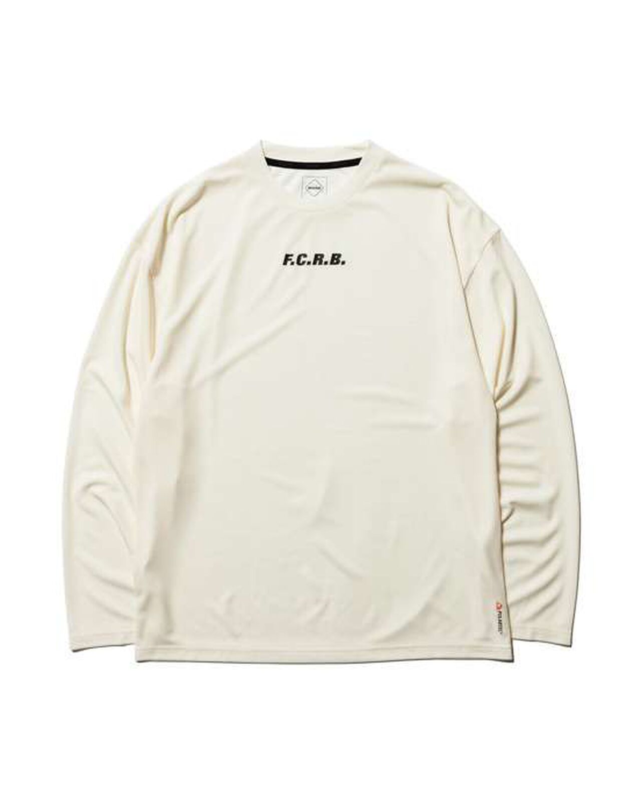 POLARTEC POWER DRY L/S TRAINING TOP,OFF WHITE, large image number 0