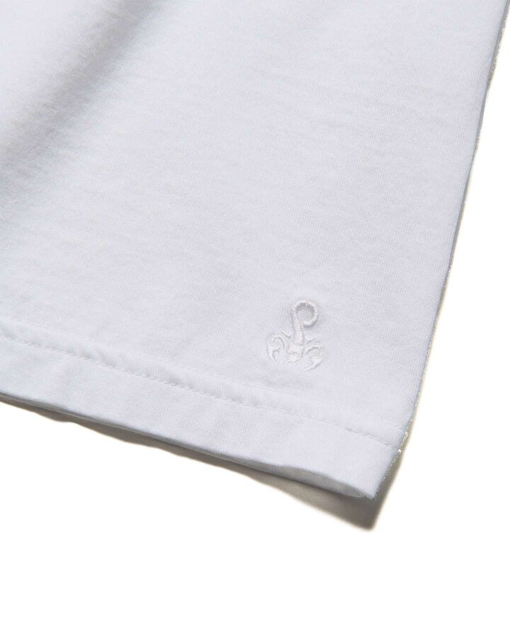 SCORPION COMPACT TEE,WHITE, medium image number 2