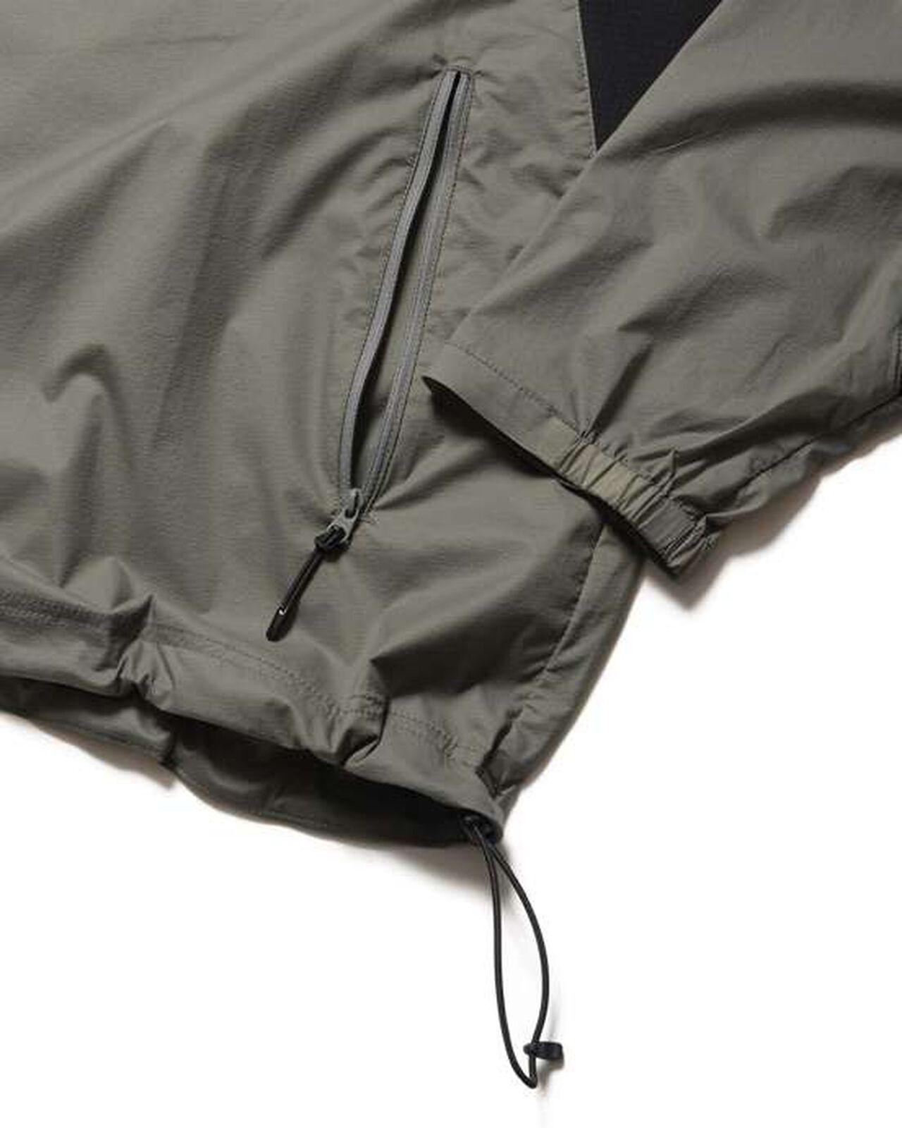 ULTRA LIGHT WEIGHT HALF ZIP PISTE,KHAKI, large image number 4