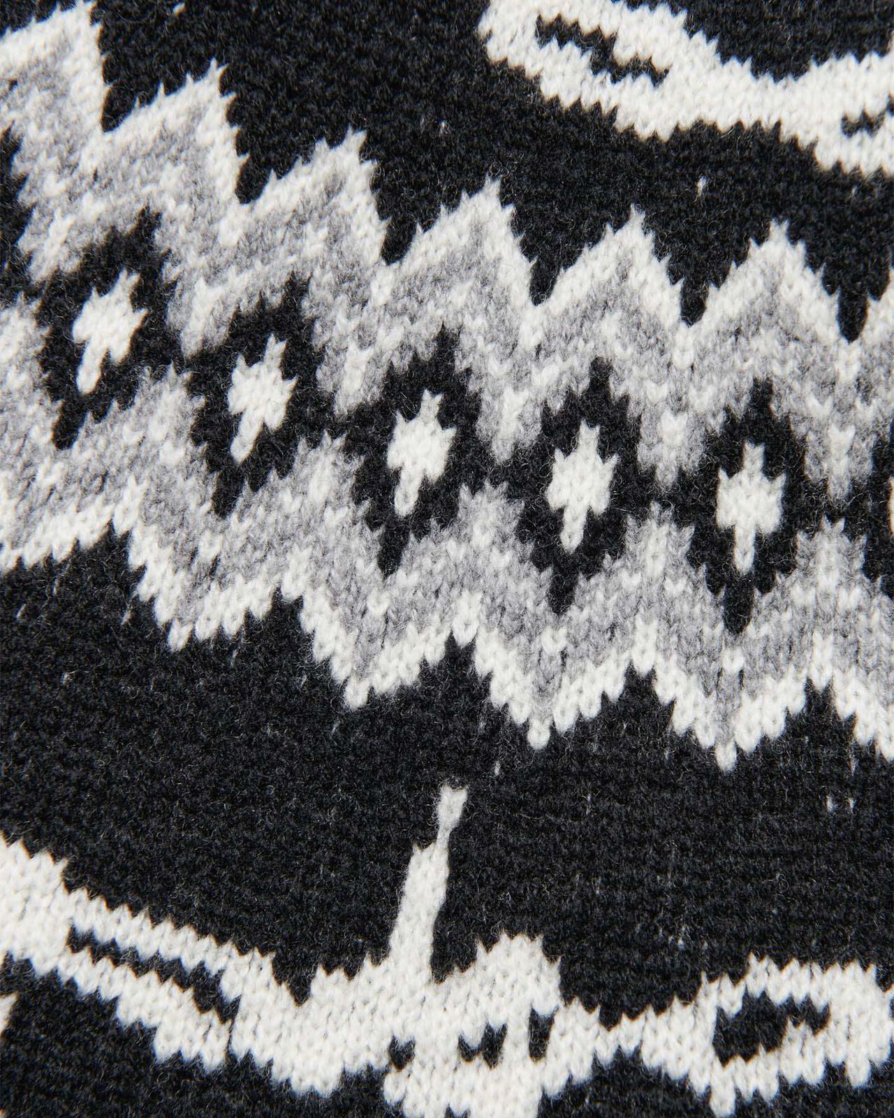 ENTANGLED NORDIC SWEATER,BLACK, large image number 3
