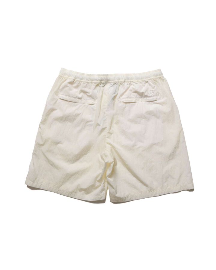 BIG LOGO NYLON EASY SHORTS,OFF WHITE, medium image number 2