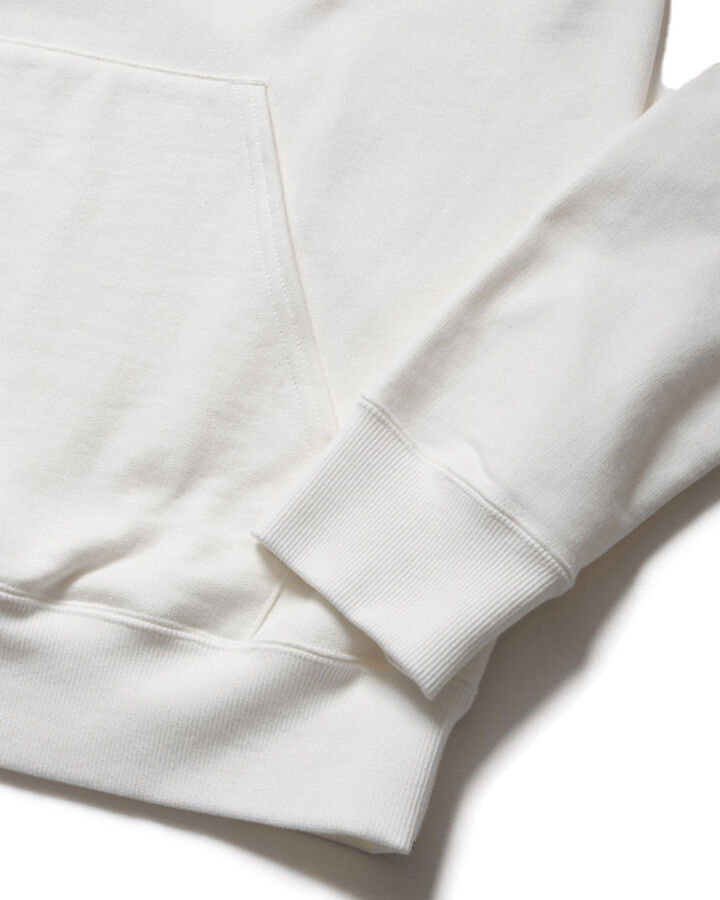 EFFECT LINE LOGO TEAM SWEAT HOODIE,OFF WHITE, medium image number 3