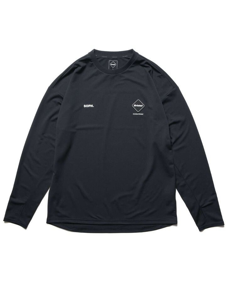 AUTHENTIC L/S TOP,BLACK, medium