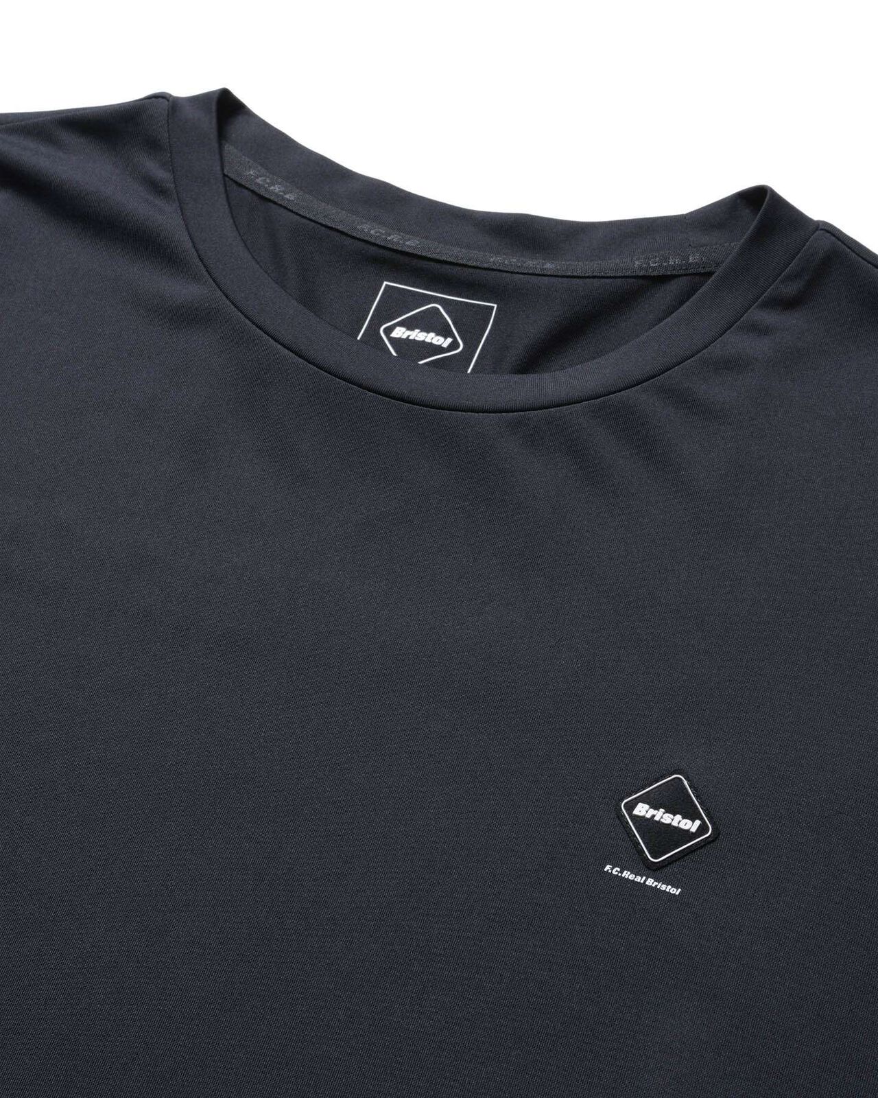 REFLECTIVE LOGO TECH DRY S/S TEE,BLACK, large image number 2