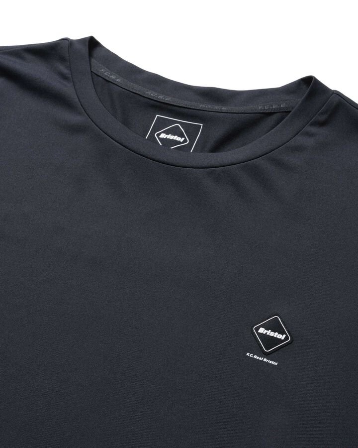 REFLECTIVE LOGO TECH DRY S/S TEE,BLACK, medium image number 2