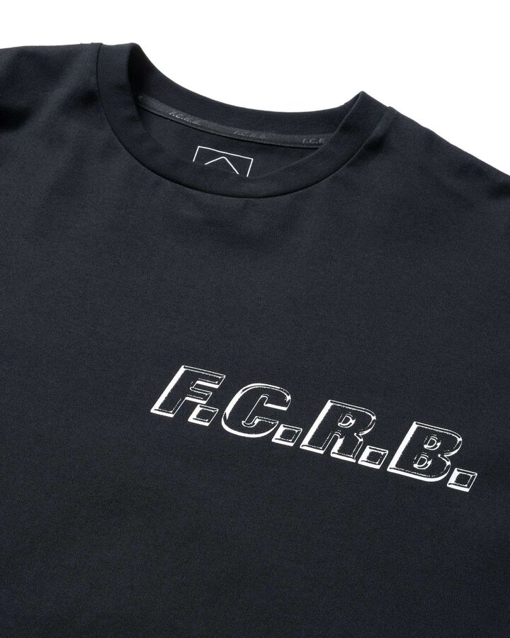 SHADOW EMBLEM L/S TEE,BLACK, medium image number 2