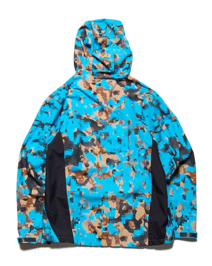 CAMOUFLAGE 3LAYER MOUNTAIN JACKET,BLUE, medium image number 1