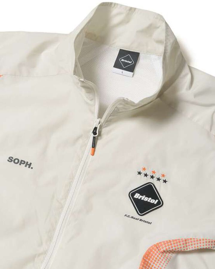 STAND COLLAR PRACTICE JACKET,OFF WHITE, medium image number 2