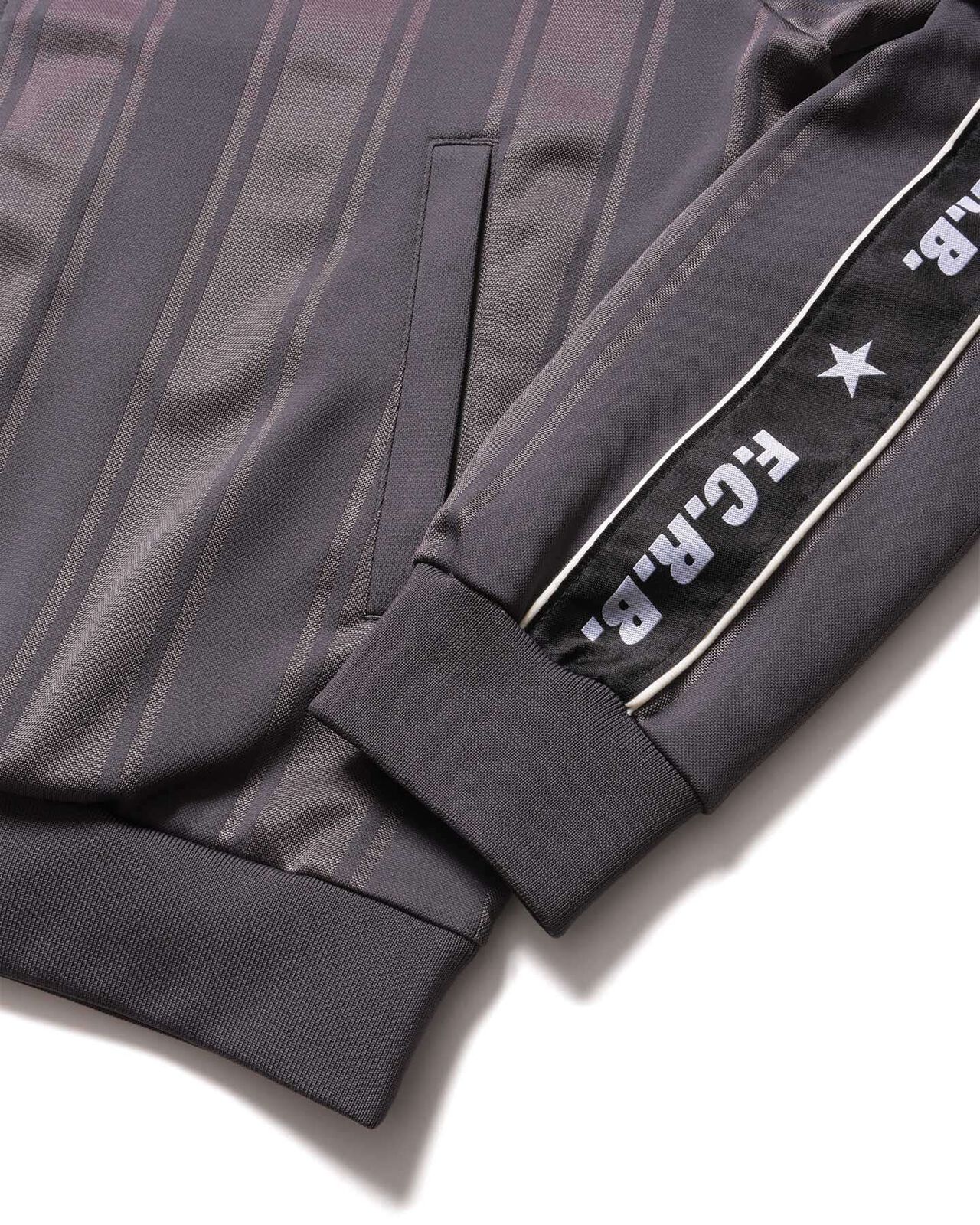 SHADOW WEAVE STRIPE JACKET,CHARCOAL GRAY, large image number 3