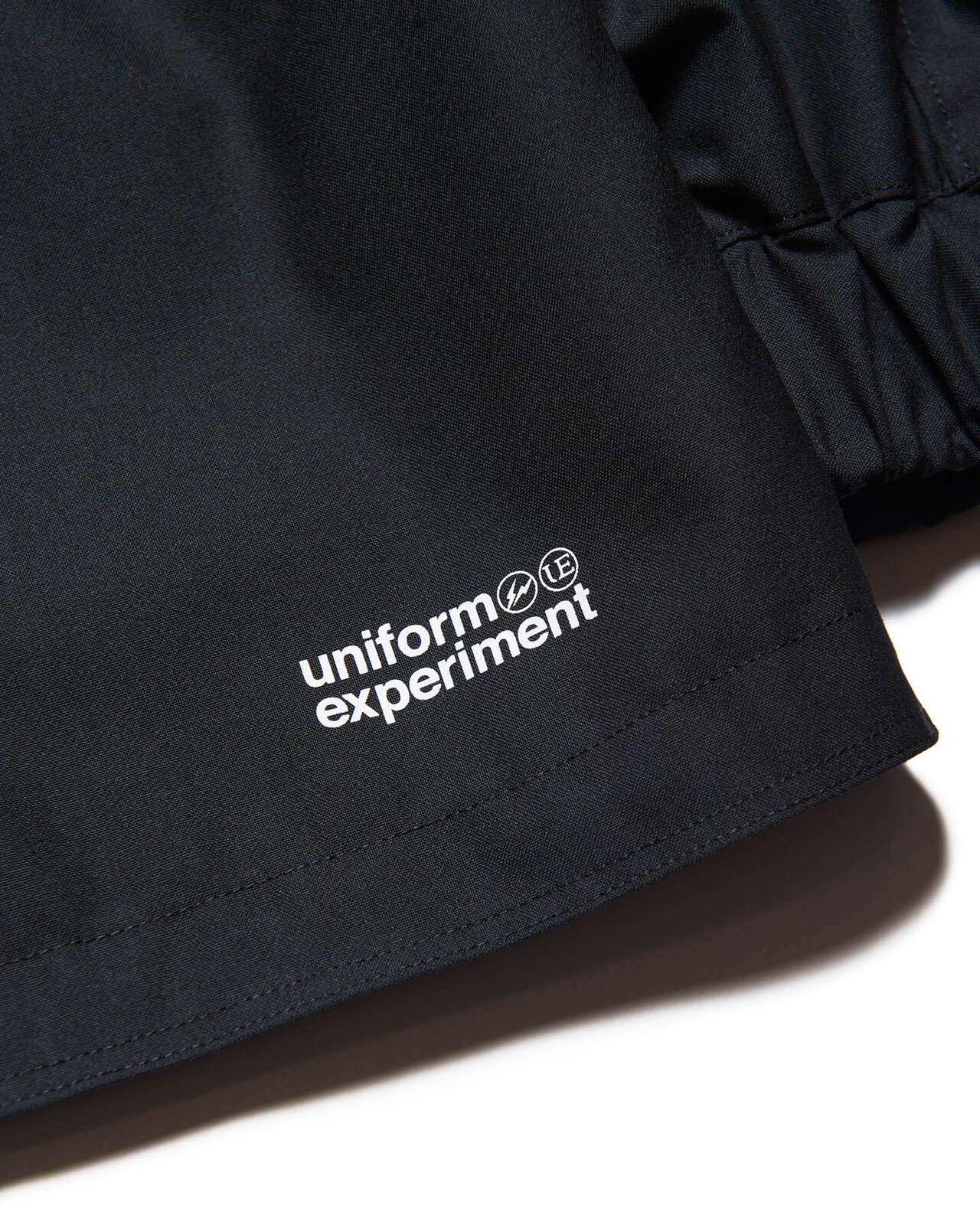 STRETCH WOOL FLY FRONT BLOUSON,BLACK, large image number 5