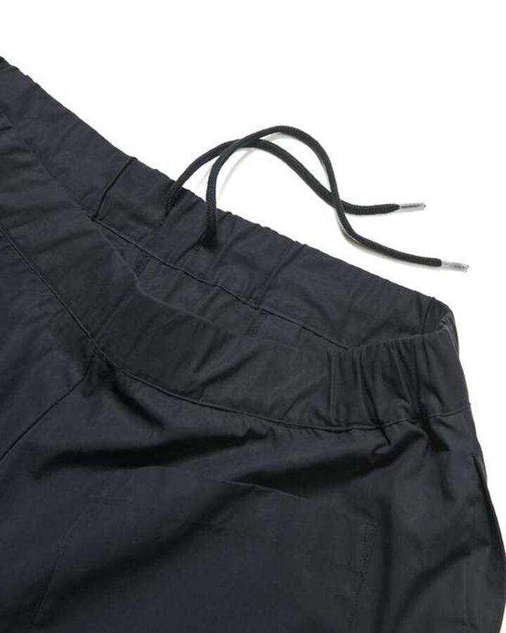 ORGANIC COTTON EASY SHORTS,BLACK, medium image number 3