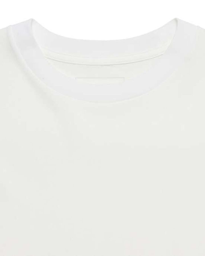 L/S CREWNECK TOP,WHITE, medium image number 2