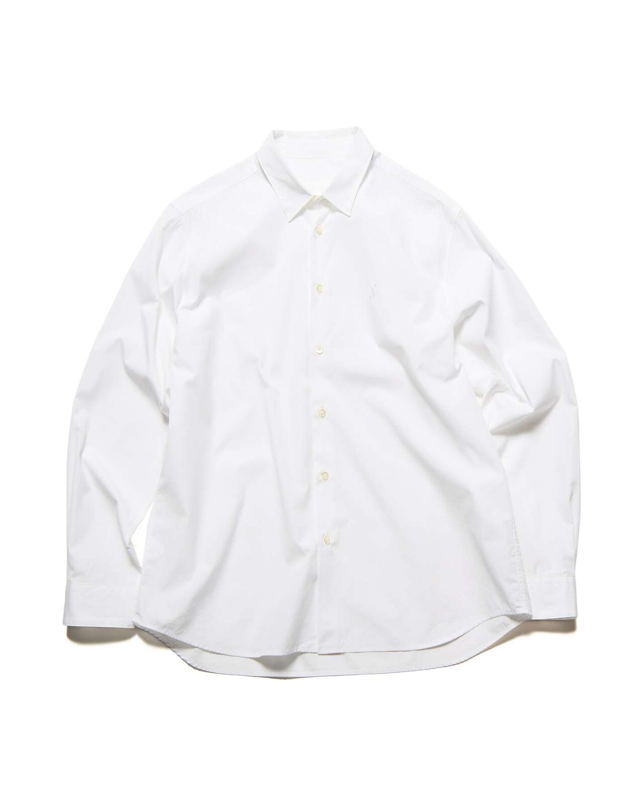 CHAMBRAY REGULAR-FIT SHIRT,WHITE, large image number 0