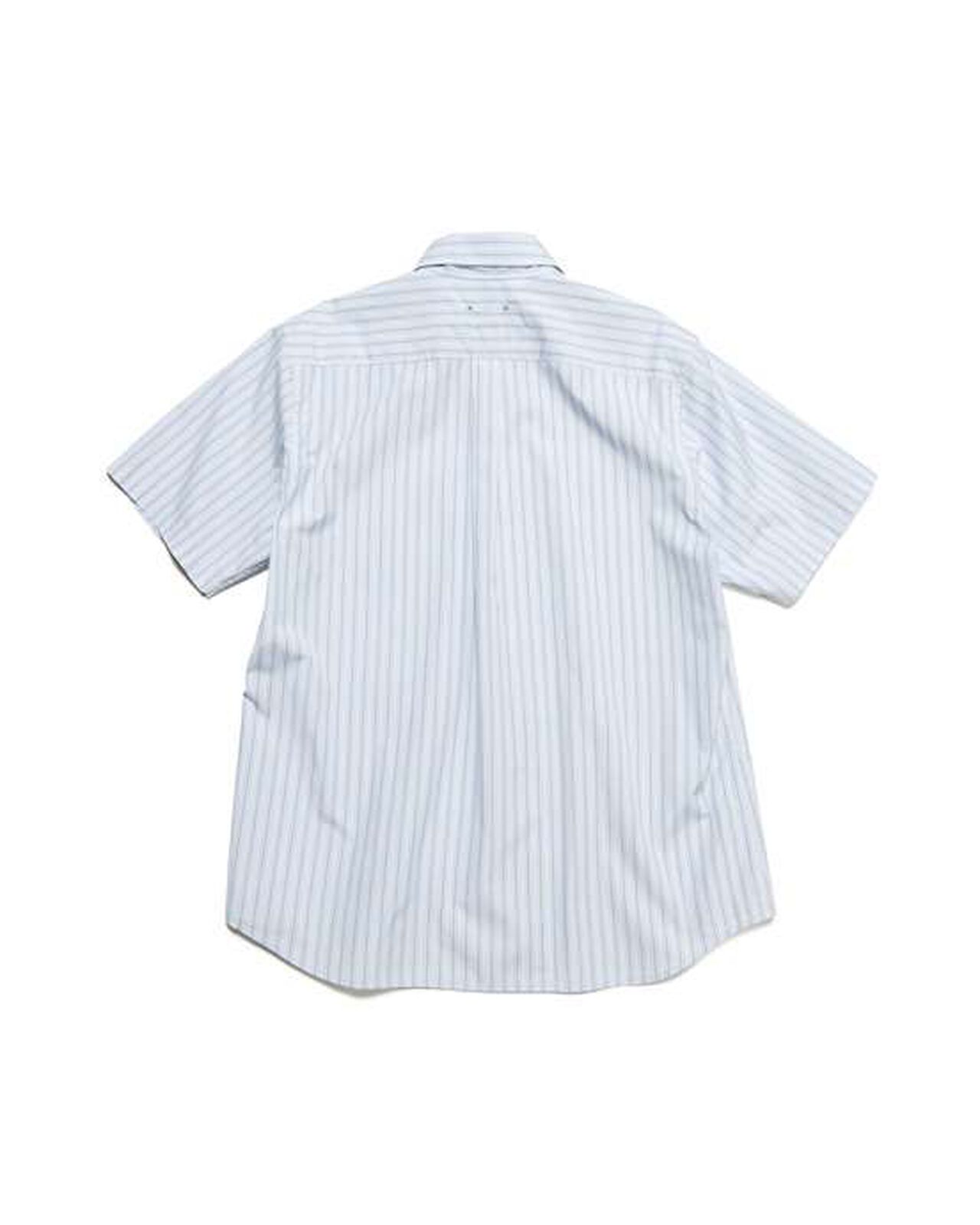STRIPE REGULAR FIT S/S SHIRT,BLUESTRIPE, large image number 1
