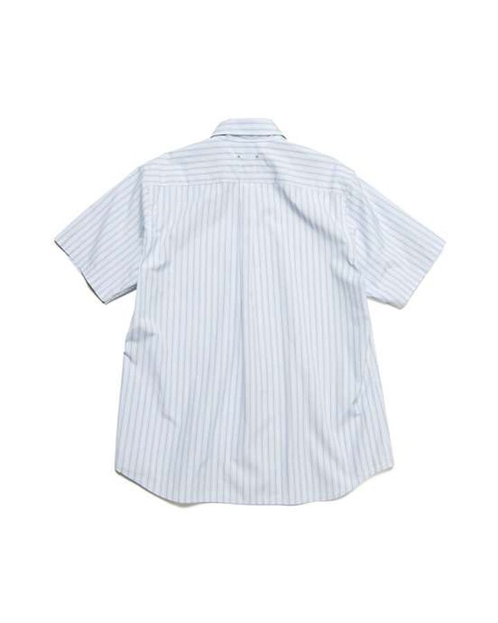 STRIPE REGULAR FIT S/S SHIRT,BLUESTRIPE, medium image number 1