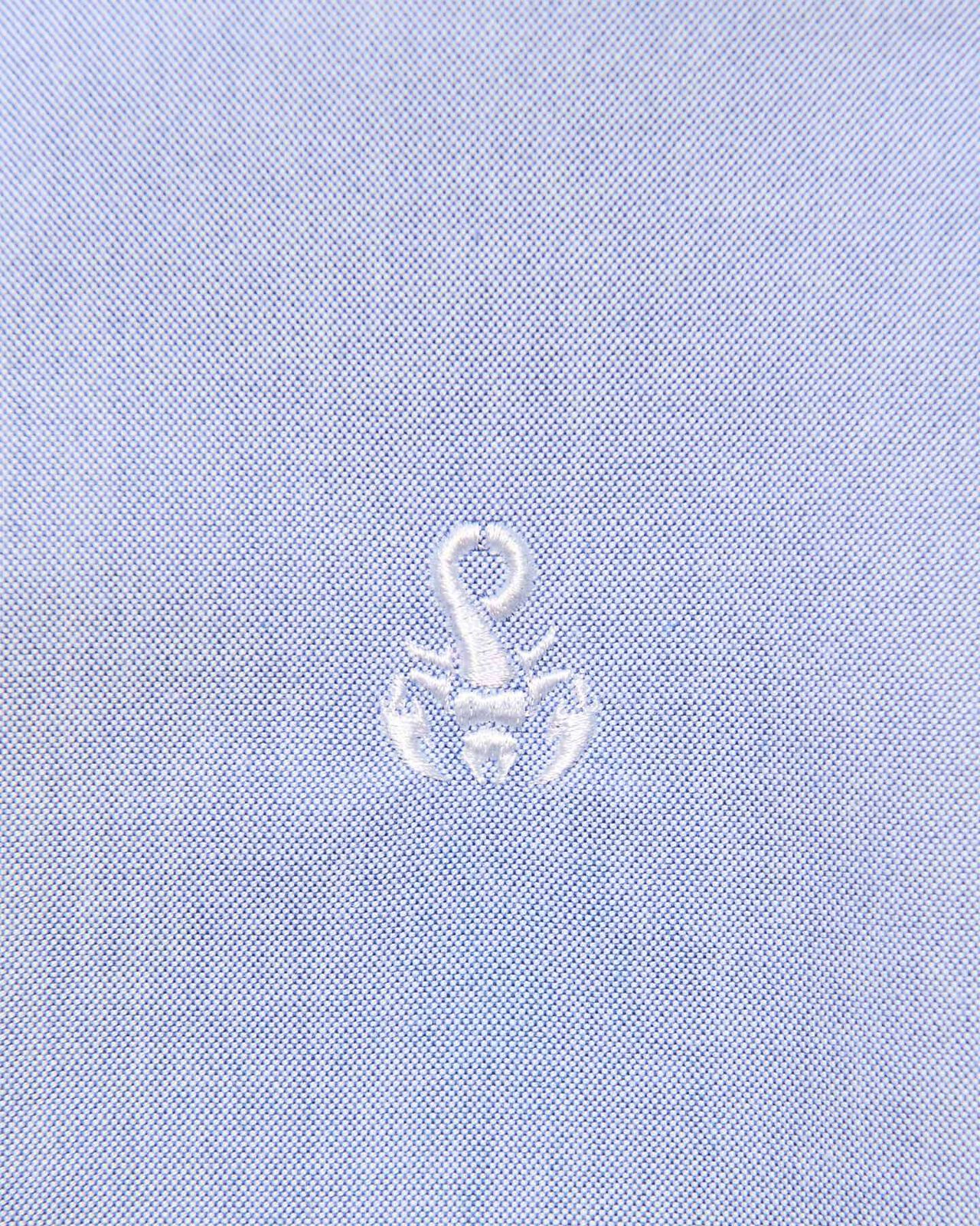 CHECK PANELED B.D SHIRT,BLUE, large image number 3