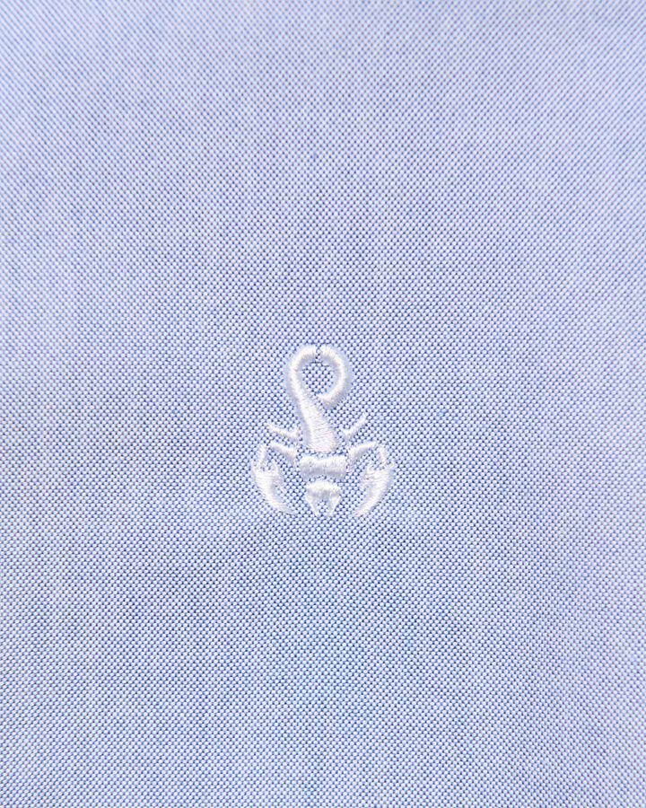 CHECK PANELED B.D SHIRT,BLUE, medium image number 3