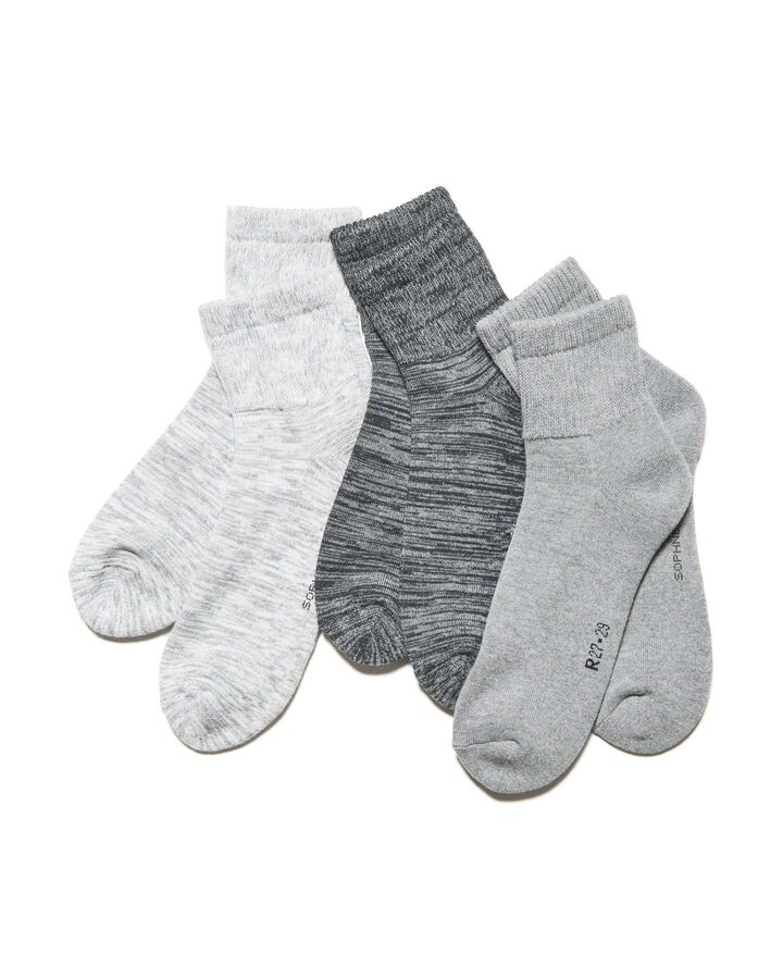 備長炭 SHORT SOCKS,BLACK, medium image number 2