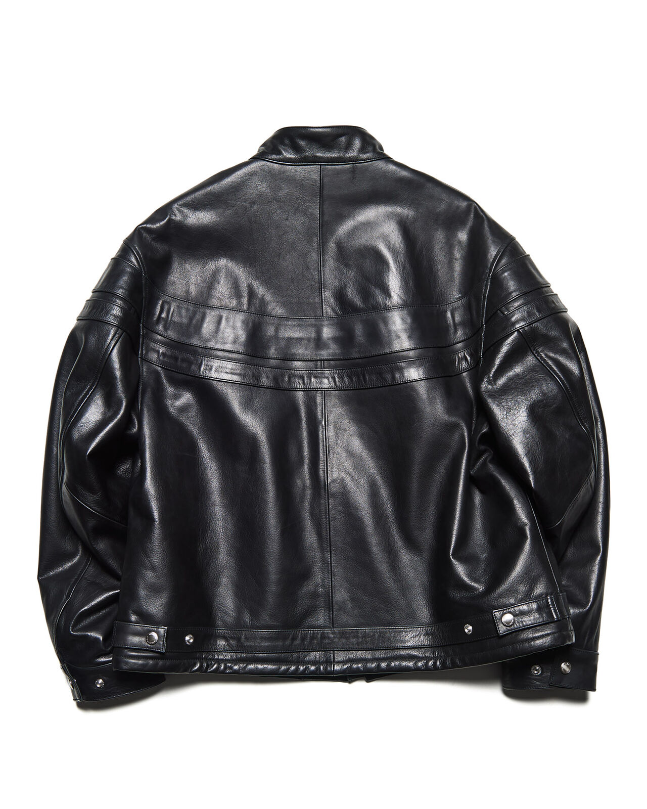 SINGLE BIKER JACKET,BLACK, large image number 1