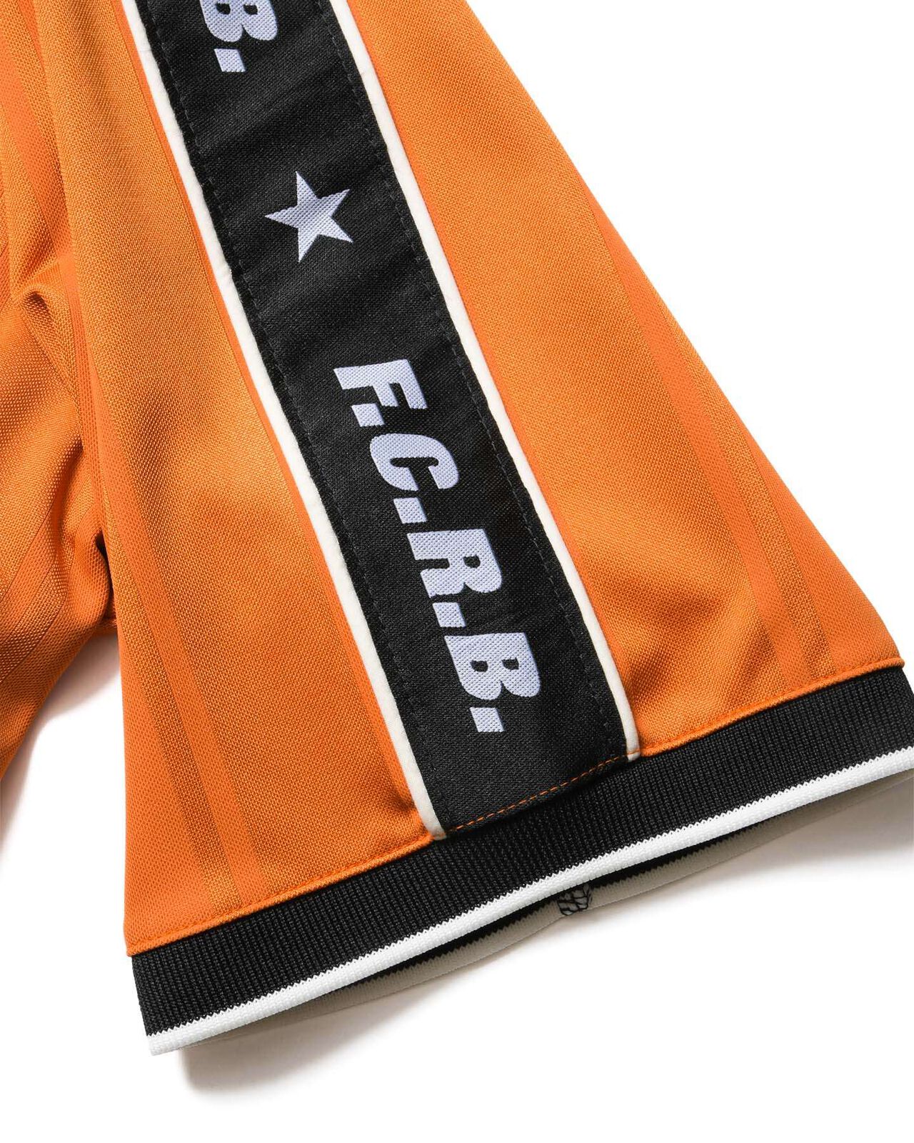 SHADOW WEAVE STRIPE S/S TOP,ORANGE, large image number 3