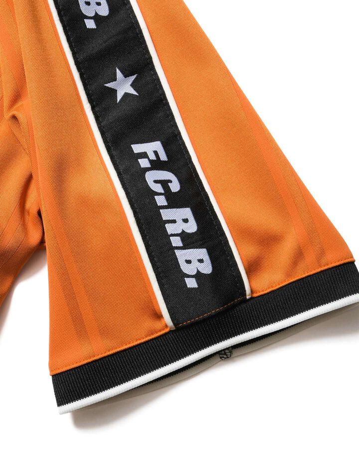 SHADOW WEAVE STRIPE S/S TOP,ORANGE, medium image number 3