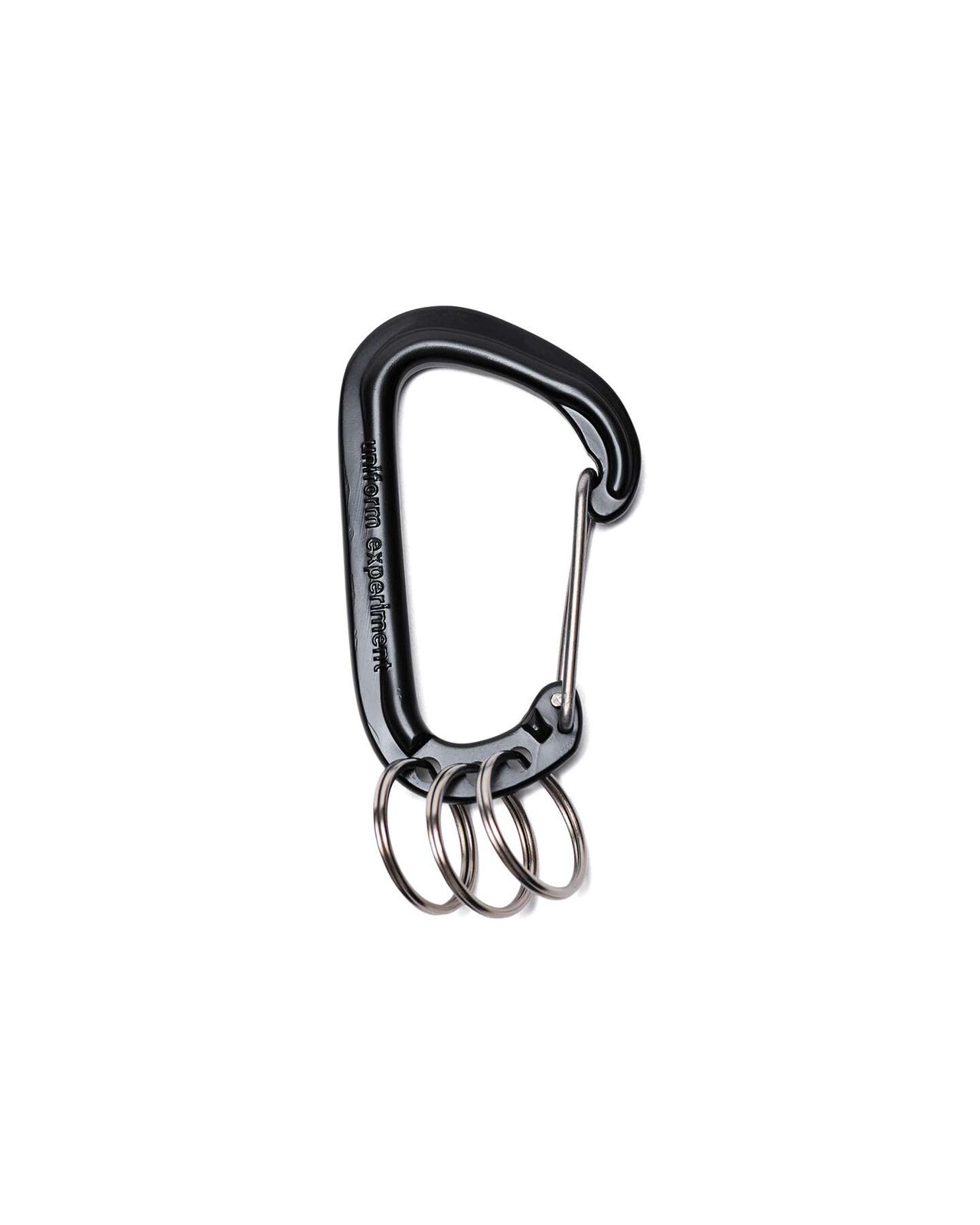 ALMINIUM CARABINER,BLACK, large image number 1
