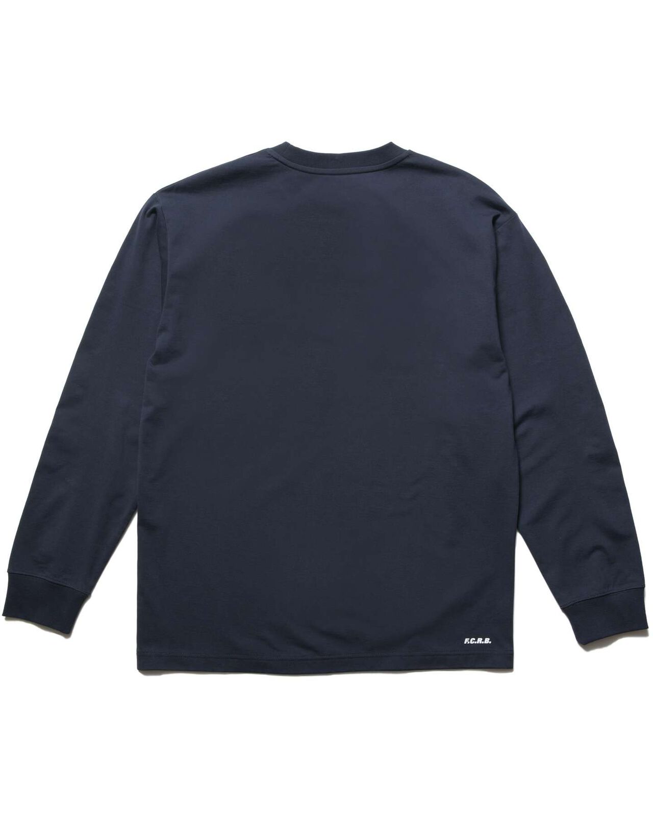 OVERLAY L/S TEE,NAVY, large image number 1