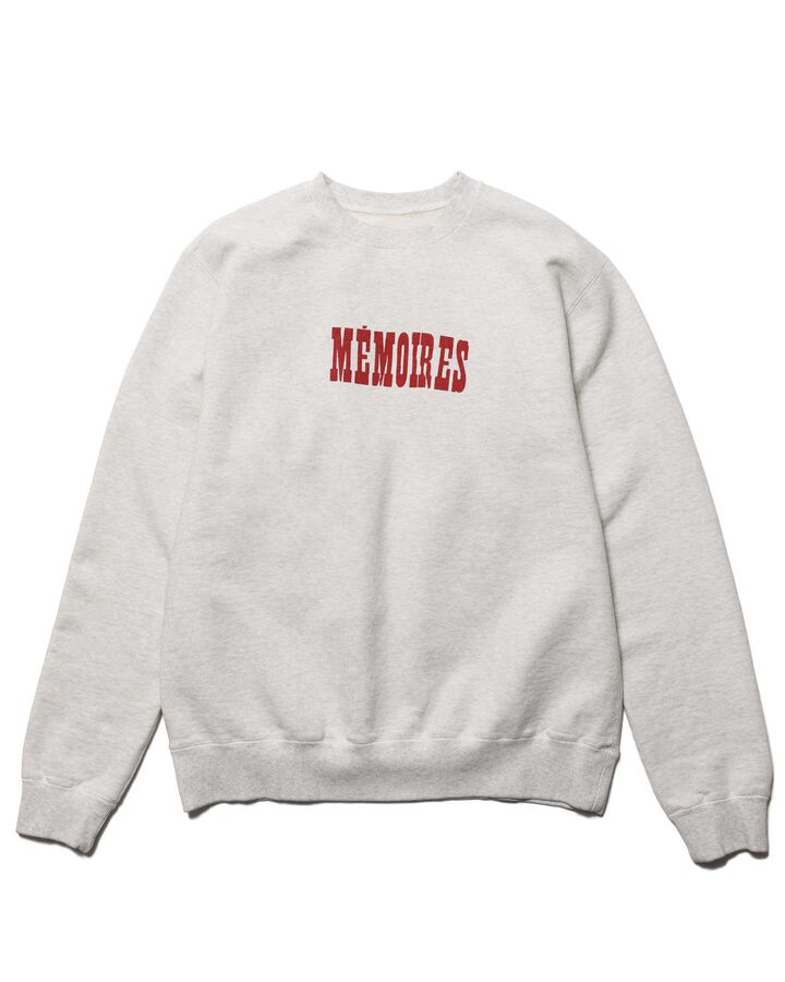 ASGER JORN: MEMOIRES SWEATSHIRT,OFF WHITE, medium