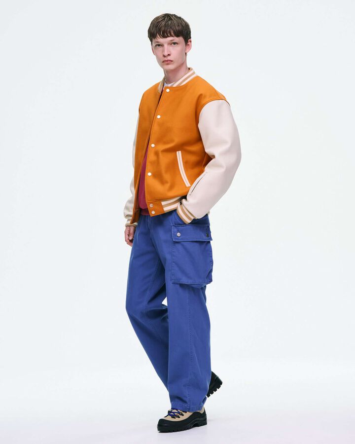 DAMAGED MILITARY PANTS,BLUE, medium image number 7