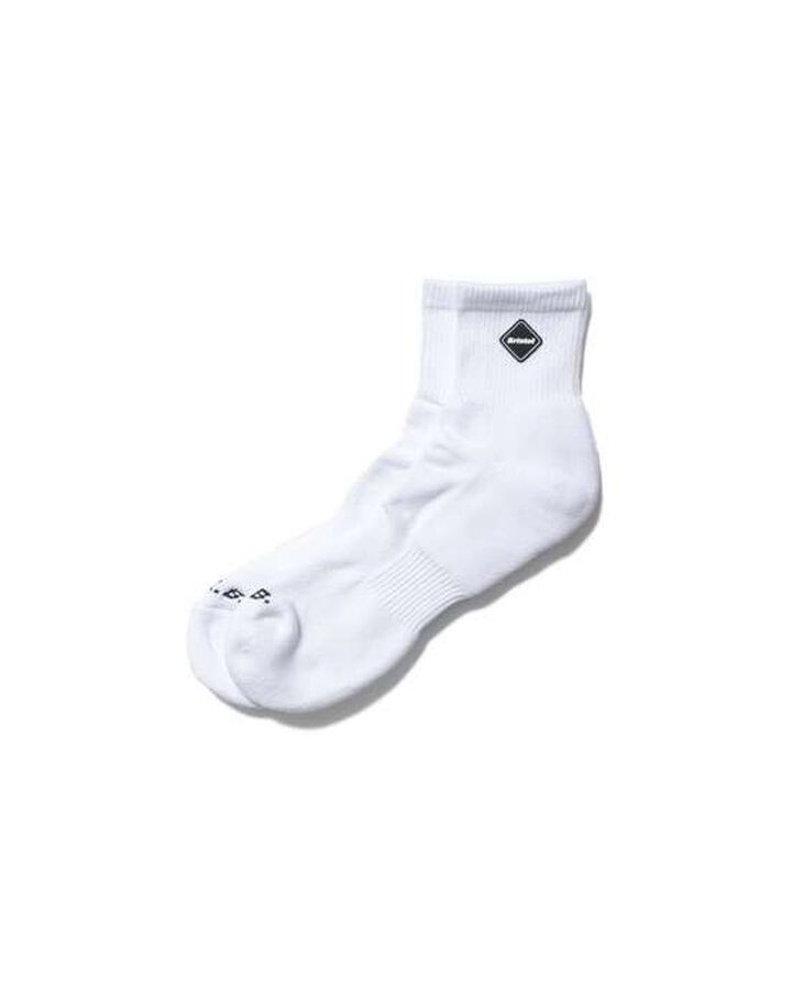 EMBLEM SHORT SOCKS,WHITE, medium