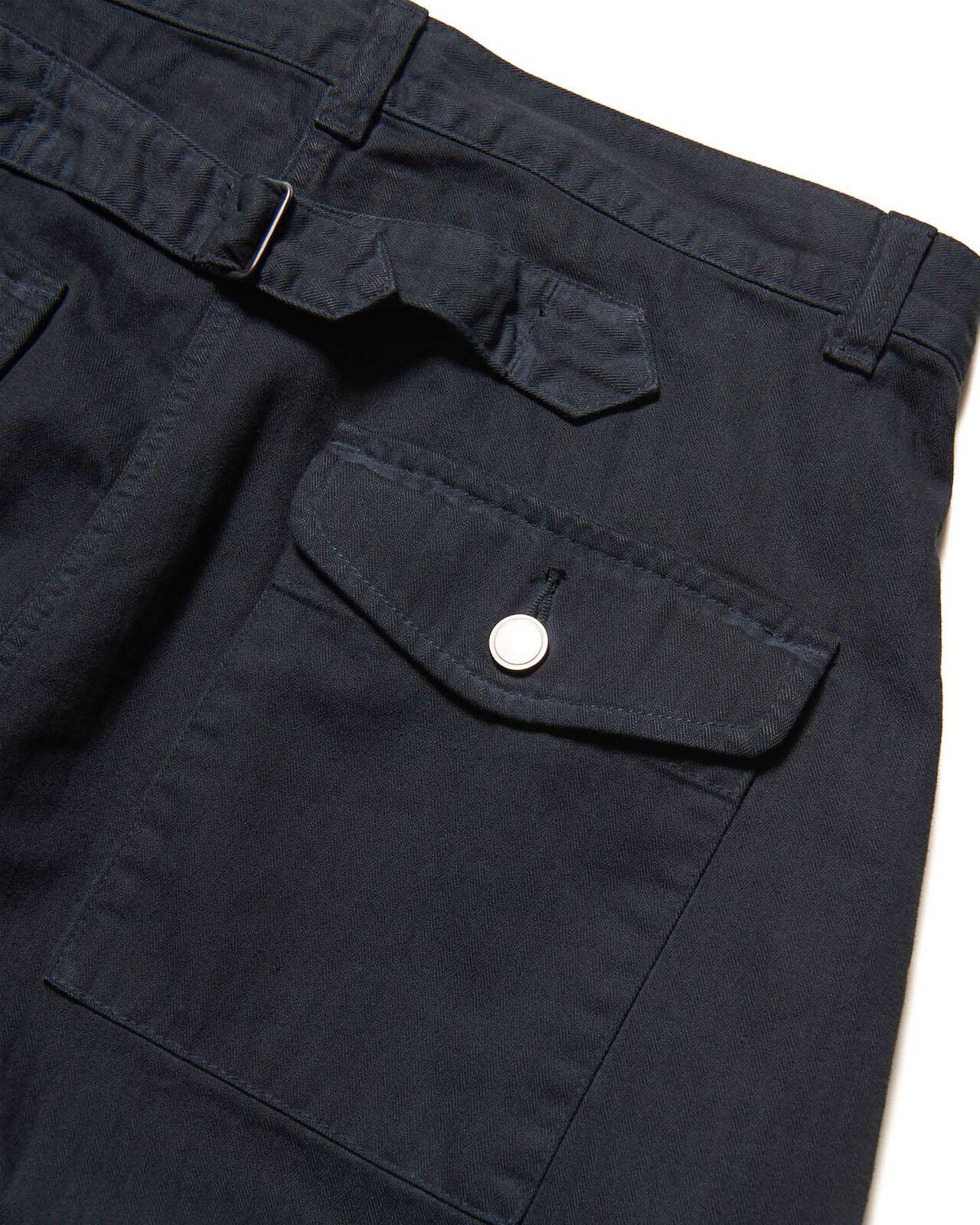 DAMAGED WIDE CROPPED PANTS,BLACK, large image number 4