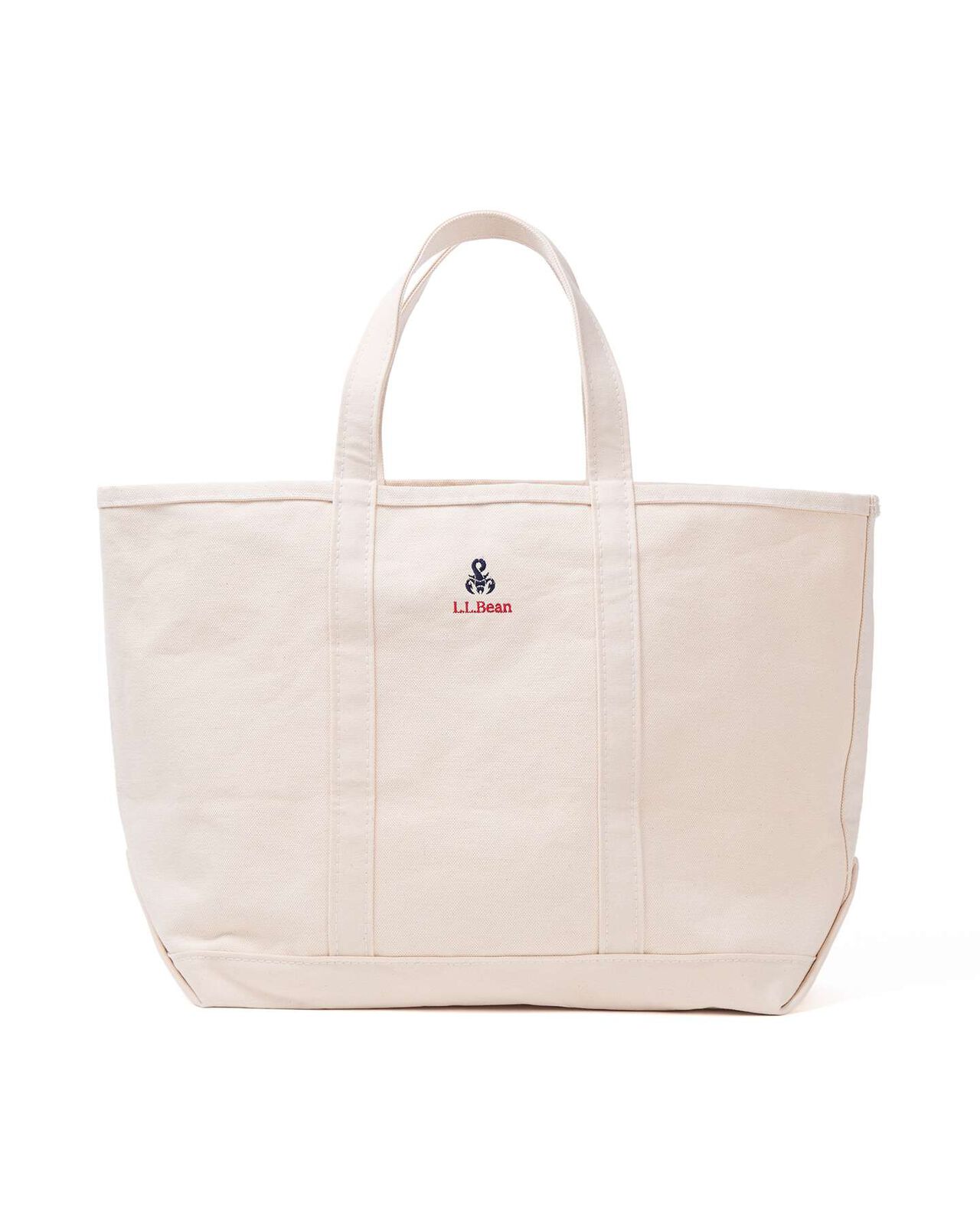 L.L. Bean BOAT AND TOTE LARGE,WHITE, large image number 1