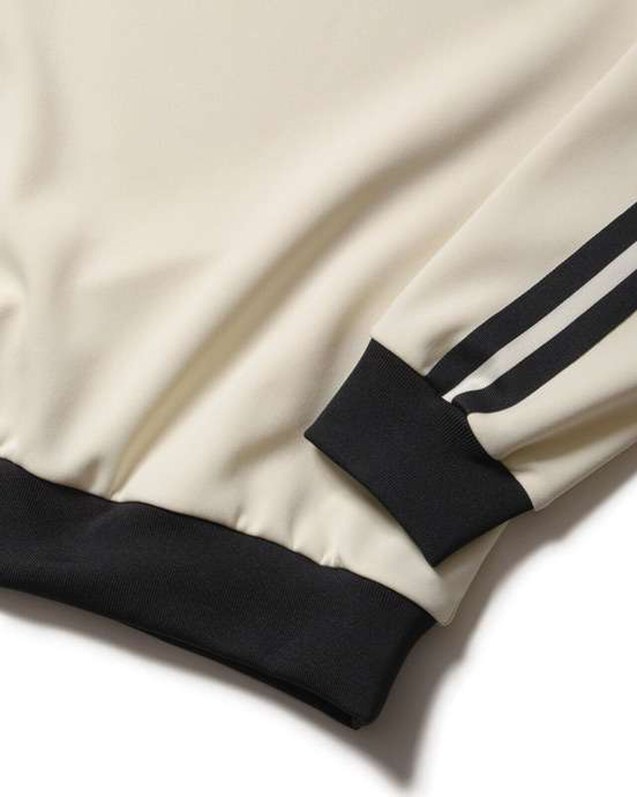 TRAINING TRACK CREWNECK TOP,OFF WHITE, large image number 4