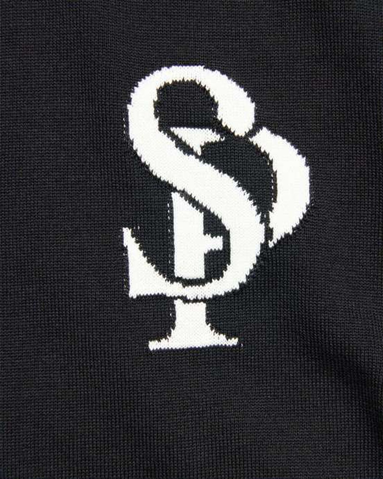 SP CREWNECK KNIT,BLACK, large image number 3