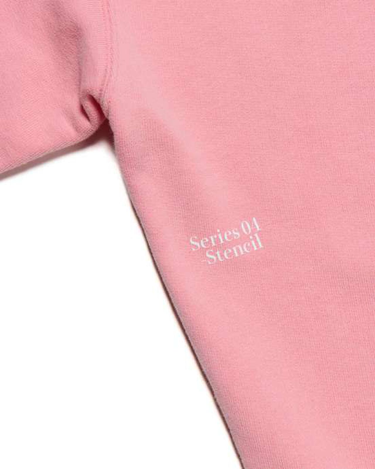 SIMON TAYLOR: STENCIL HOODIE,PINK, large image number 3