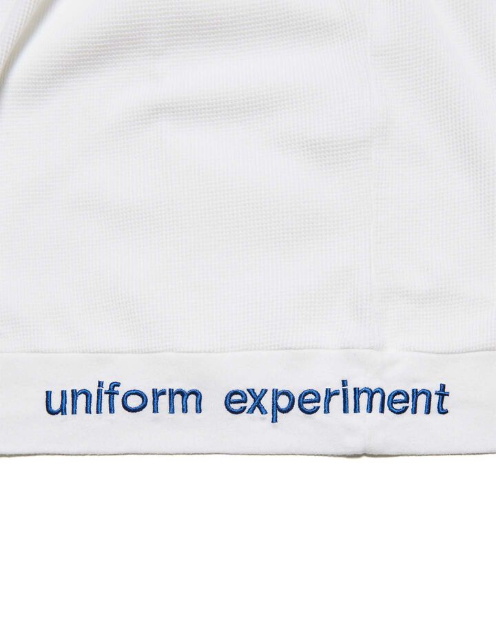 WAFFLE TURTLENECK TOP,WHITE, medium image number 3
