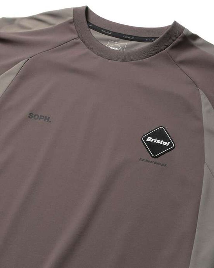 STREAM LINE S/S TOP,LIGHT BROWN, medium image number 2
