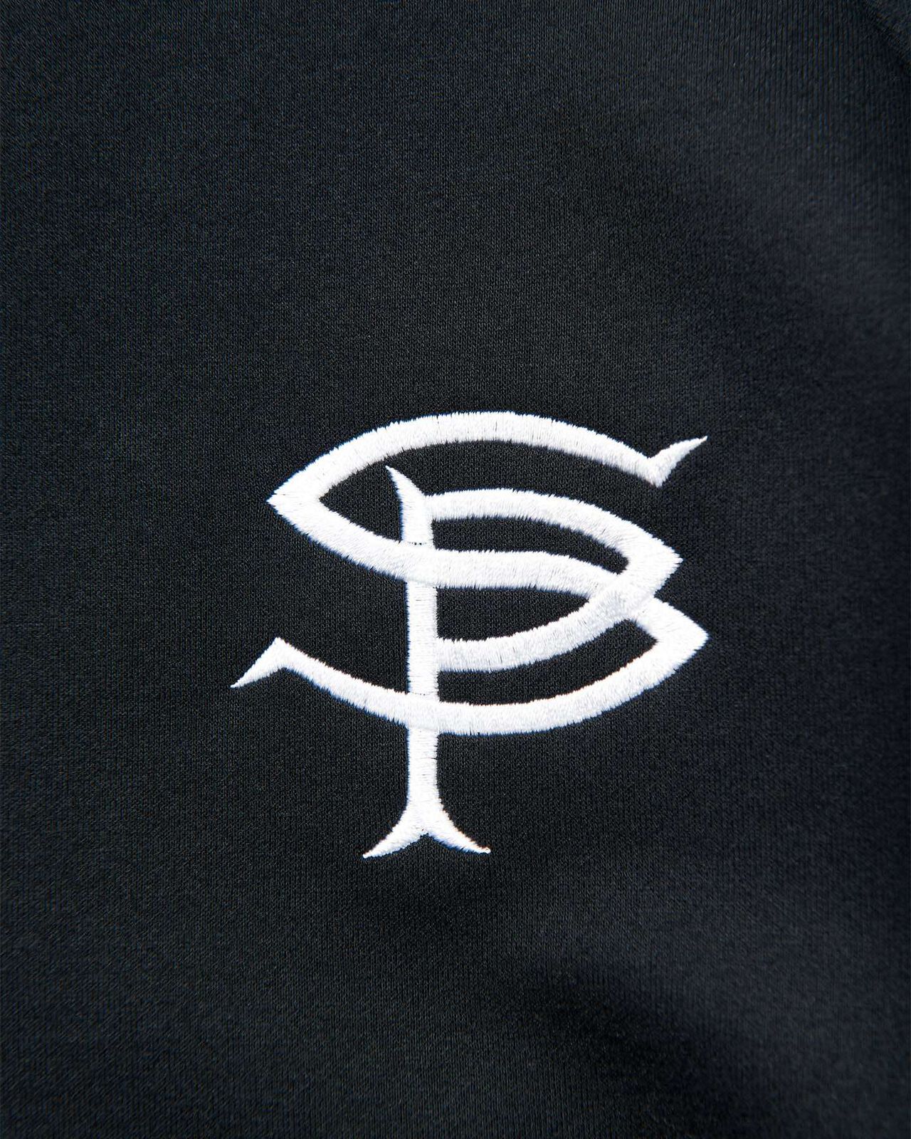 COMPACT DOUBLE KNIT SP LOGO VARSITY JACKET,BLACK, large image number 4