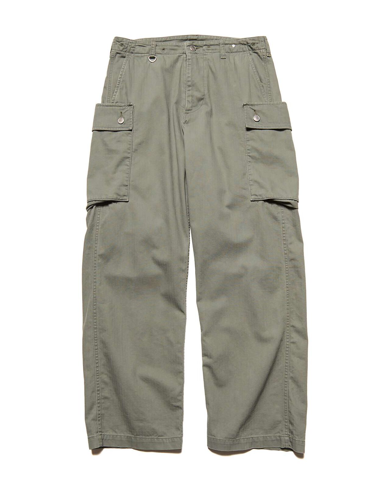 DAMAGED MILITARY PANTS,KHAKI, large image number 0