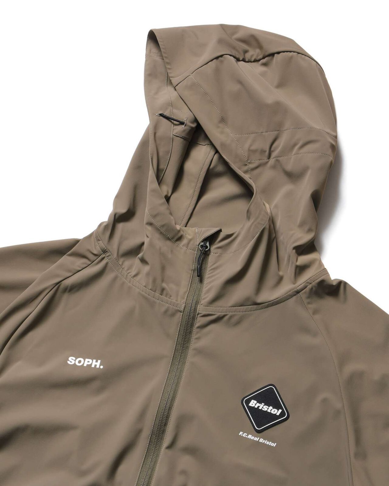 CORDURA 4-WAY STRETCH VENTILATION HOODIE,GREIGE, large image number 2
