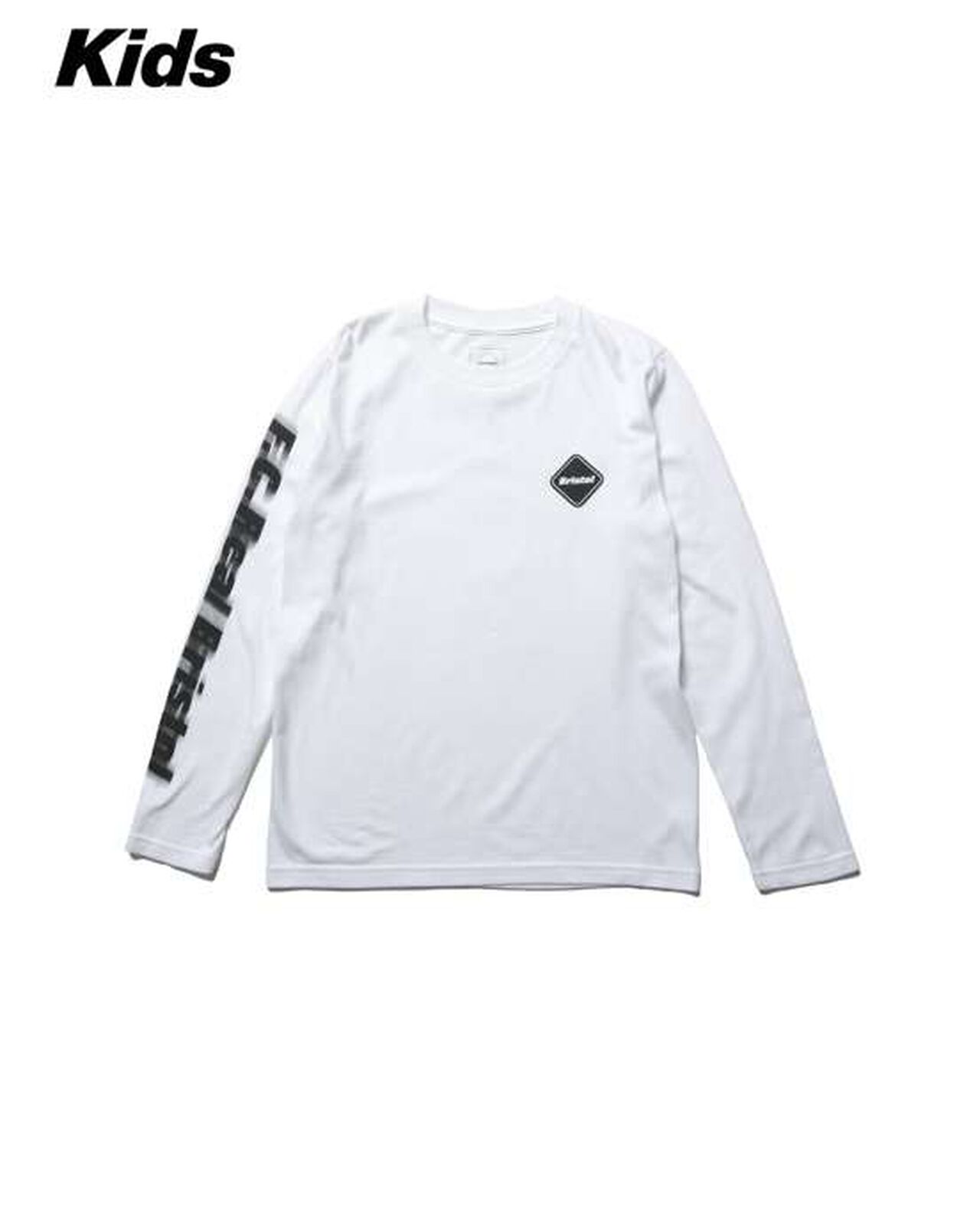BLURRED LOGO L/S TEE,WHITE, large image number 0
