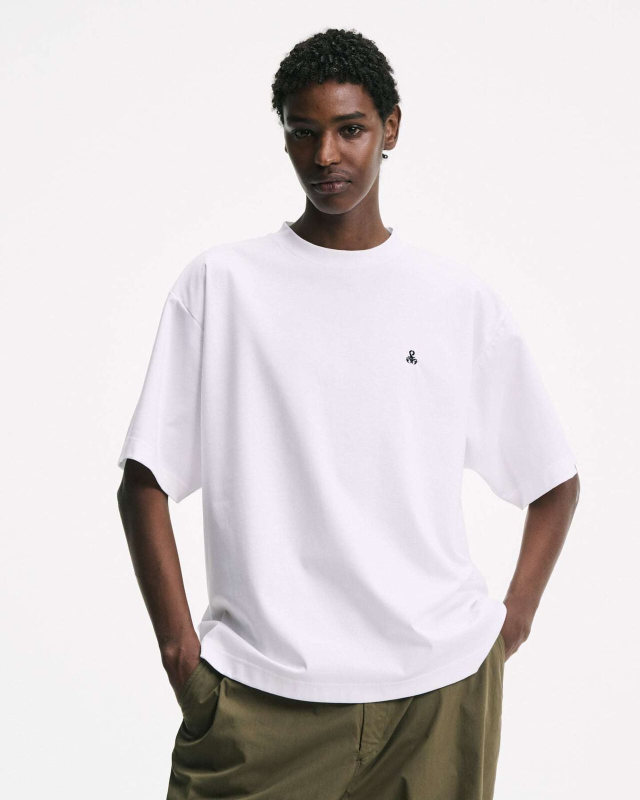 SUPIMA COTTON WIDE TEE,A, large image number 6