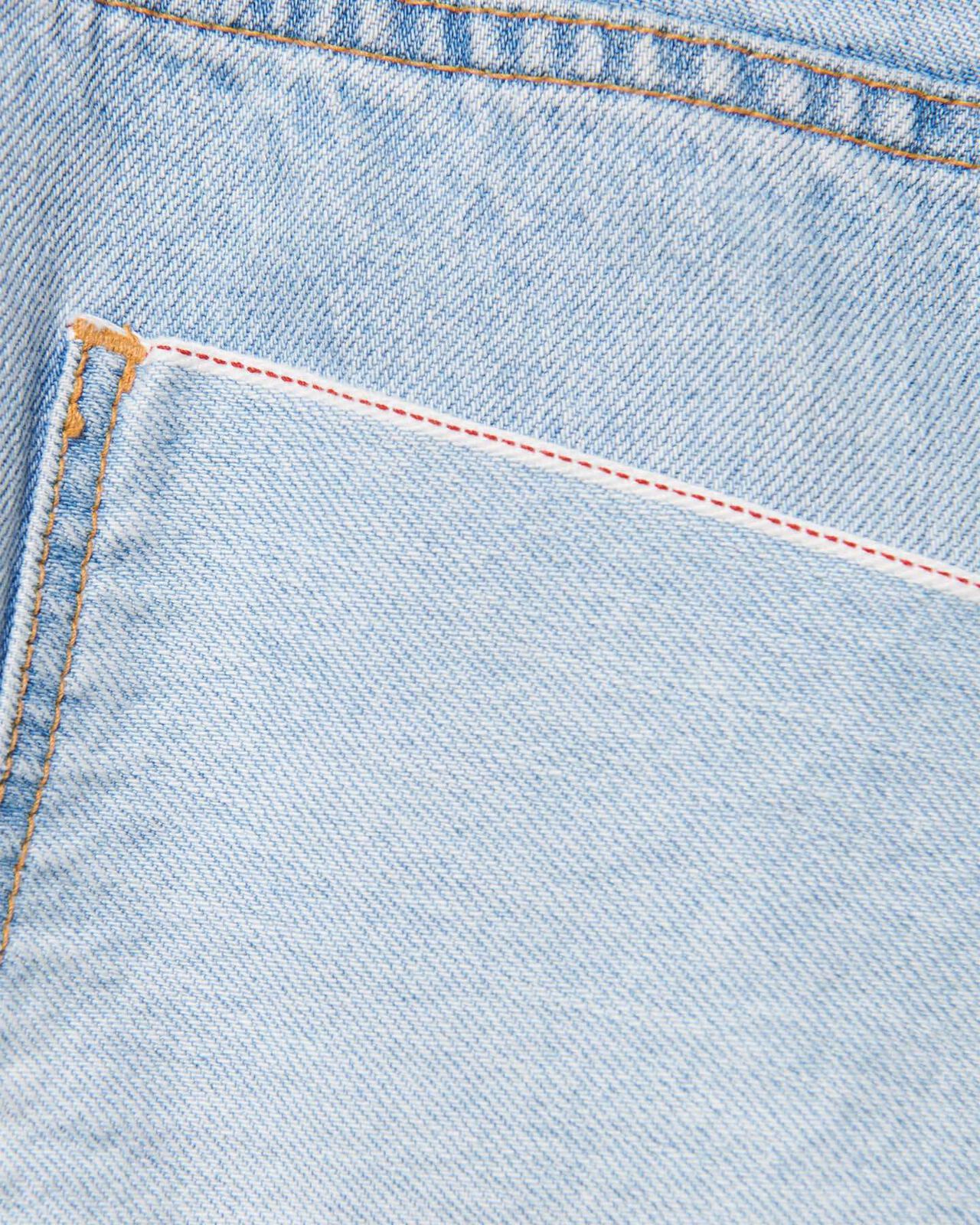 WASHED DENIM BOLD-FIT JEANS,LIGHT INDIGO, large image number 3