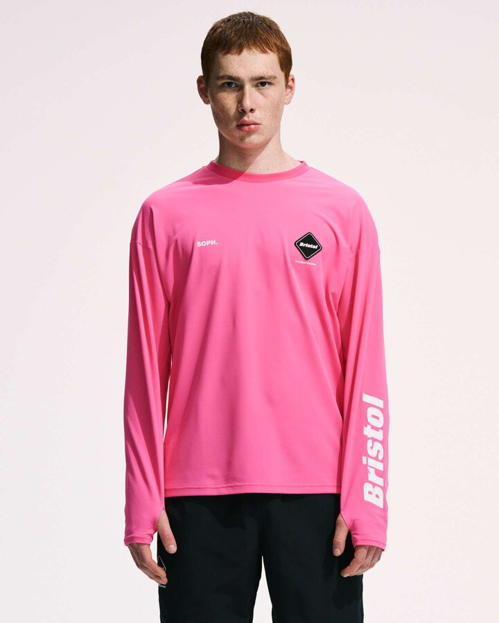 L/S ATHLETIC TOP,BLACK, medium image number 4