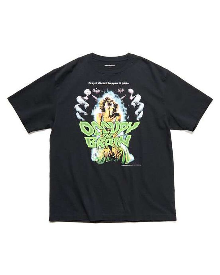 OCCUPY THE BRAIN TEE,BLACK, medium image number 0